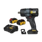 Акумулаторен гайковерт CAT DX7020 18V 700Nm с две батерии 4ah и зарядно
