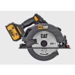 Акумулаторен ръчен циркуляр CAT DX53B, 185mm, 18V