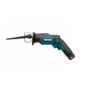 Акумулаторен трион Wesco WS2535.9 12V безжичен трион 12V с Li-Ion батерия за рязане на дърво