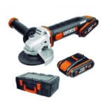 Акумулаторен ъглошлайф Worx WX800 20V 2х2Ah Li-ion