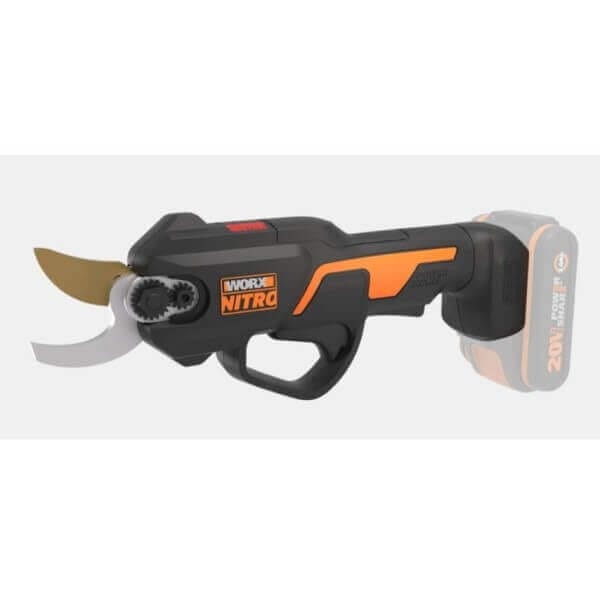 Акумулаторна лозарска ножица WORX WG330E.9 с титаново покритие, 20V безчеткова ножица за рязане 25 мм Акумулаторна лозарска ножица WORX WG330E.9 с титаново покритие, 20V безчеткова ножица за рязане 25 мм