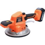 Акумулаторна вендуза за плочки Ziel, 20V, 100 кг, с две батерии и зарядно