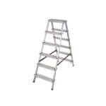 Алуминиева стълба двустранна MULTISYSTEM, 2 х 6 стъпала, 3.23 м, 125 кг