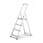 Алуминиева стълба Multisystem 3+1, 4 стъпала, 125 кг, 1.45м