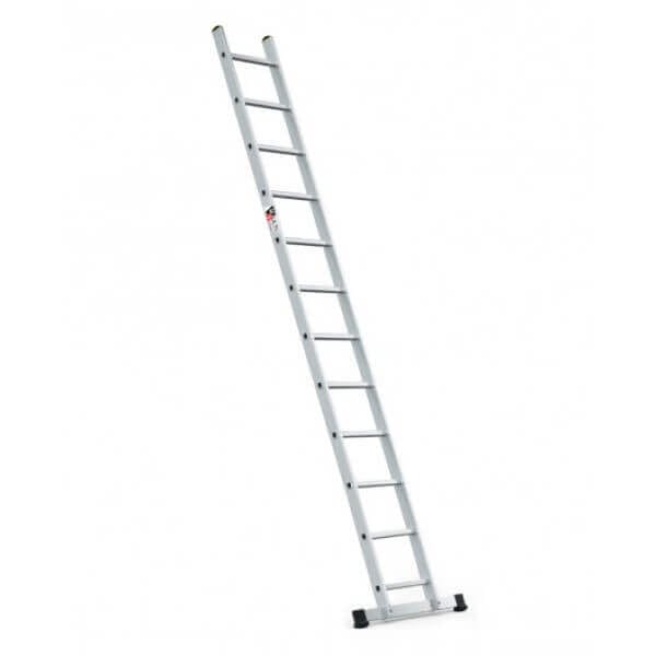 Алуминиева стълба Multisystem, еднораменна, 12 стъпала, 150 кг, 4.24 м Алуминиева стълба Multisystem, еднораменна, 12 стъпала, 150 кг, 4.24 м