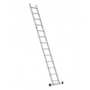 Алуминиева стълба MultiSystem еднораменна с 13 стъпала, лека и здрава за работа на височина
