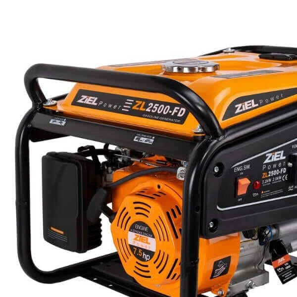 Бензинов генератор ZIEL ZL2500, 2.5 kW, 7 к.с. Бензинов генератор ZIEL ZL2500, 2.5 kW, 7 к.с.