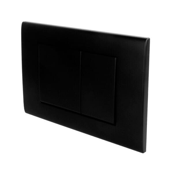 Бутон за вграждане Cascada Square Black, черен мат Бутон за вграждане Cascada Square Black, черен мат