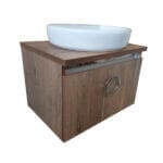 Долен шкаф за баня с мивка Makena Лайт Норд Оак