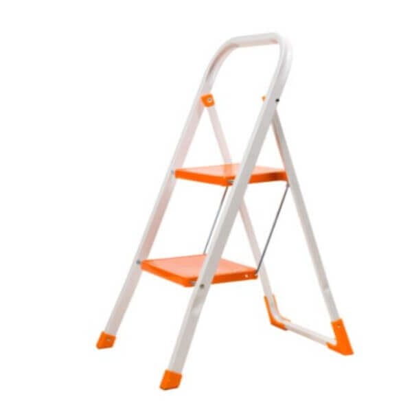 Домакинска метална стълба 2 стъпала Домакинска метална стълба 2 стъпала