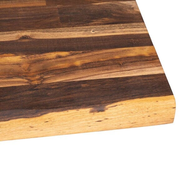 Дървен плот за баня с естествени форми Сена 120x60x5.1 см Дървен плот за баня с естествени форми Сена 120x60x5.1 см