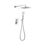 Душ комплект за вграждане Cascada ZS-C2010A хром