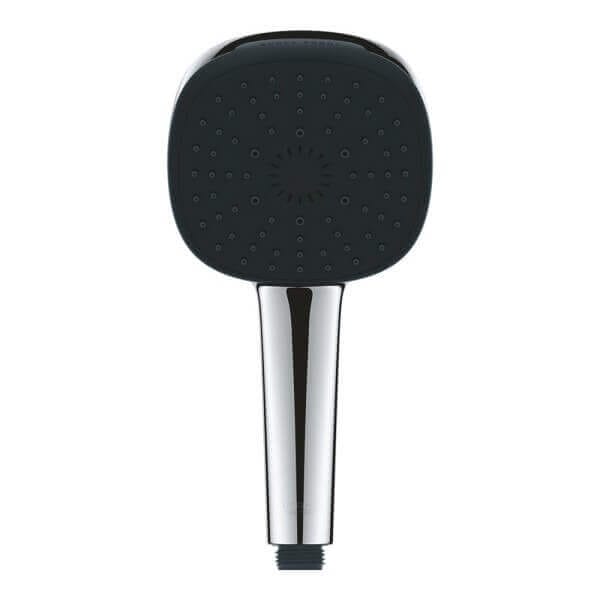 Душ слушалка GROHE VITALIO COMFORT 110, хромирана душ слушалка с три струи и система против варовик. Душ слушалка GROHE VITALIO COMFORT 110, хромирана душ слушалка с три струи и система против варовик.