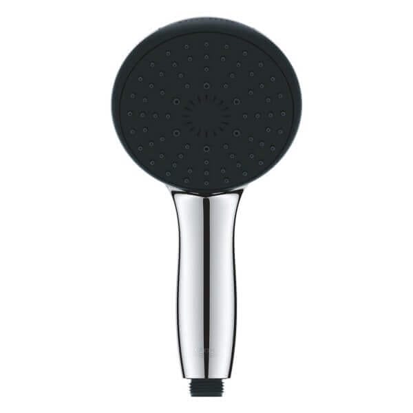 Душ слушалка Grohe Vitalio Start с 3 функции и хромирана повърхност за икономично използване на водата. Душ слушалка Grohe Vitalio Start с 3 функции и хромирана повърхност за икономично използване на водата.