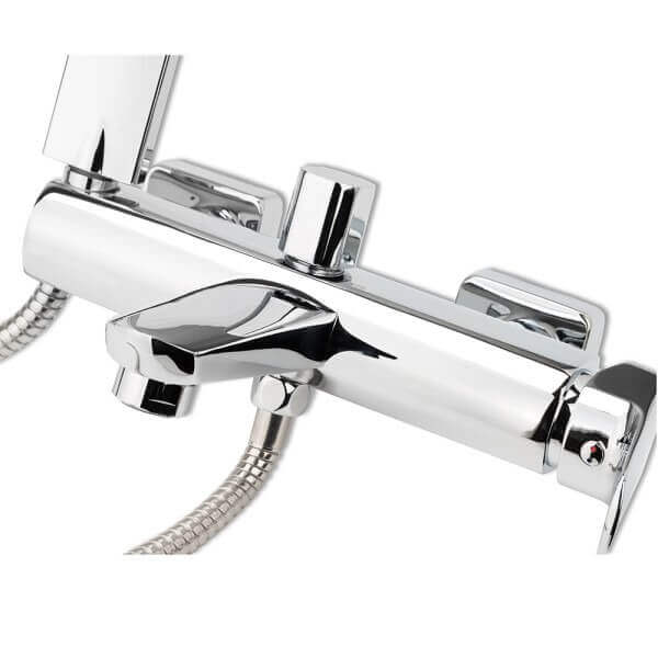 Едноръкохватков смесител Makena Nobo за душ, месингов Едноръкохватков смесител Makena Nobo за душ, месингов