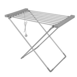 Електрически сушилник за дрехи Ziel, 120W, 95x50x74 см с 8 алуминиеви нагряващи тръби, компактен и мощен 120W