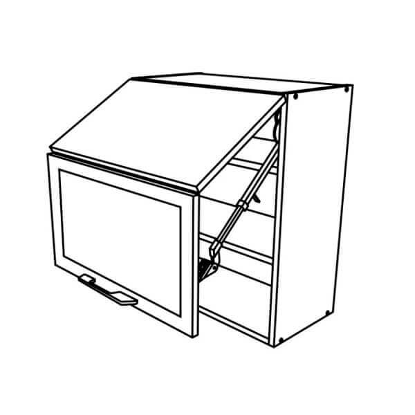Горен шкаф IN MDF VH60 B, бежов гланц, 60x31x72 см Горен шкаф IN MDF VH60 B, бежов гланц, 60x31x72 см