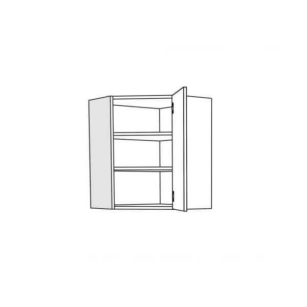 Горен шкаф ъглов Contempo VU60, син Горен шкаф ъглов Contempo VU60, син