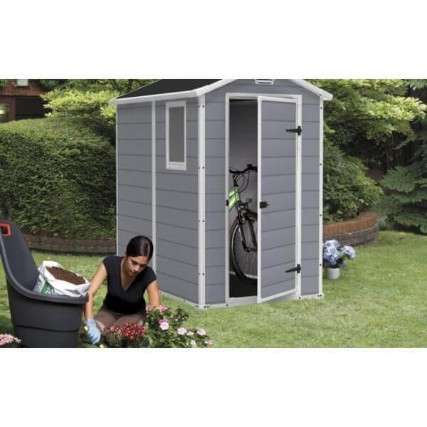 Градинска барака Keter Manor, 4 x 6, 198 x 192 x 130 см Градинска барака Keter Manor, 4 x 6, 198 x 192 x 130 см