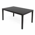 Градинска маса Ipae-Progarden Palau, правоъгълна, 150x90x72 см, антрацит