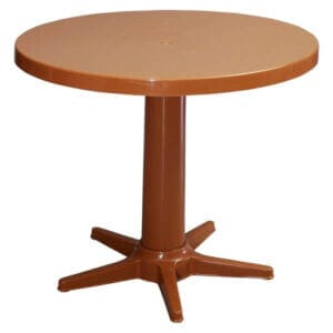 Градинска маса Prima Rose GF205 в кафяв цвят, идеална за тераси и дворове, сгъваема и стилна.