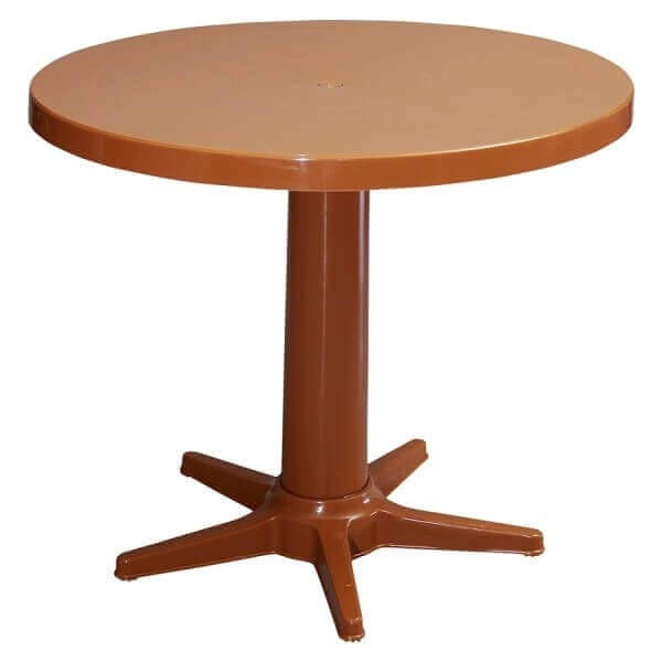 Градинска маса Prima Rose GF205 в кафяв цвят, идеална за тераси и дворове, сгъваема и стилна. Градинска маса Prima Rose GF205 в кафяв цвят, идеална за тераси и дворове, сгъваема и стилна.