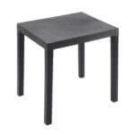 Градинска ПВЦ маса Ipae-progarden CLUB CLU028AN, 78 x 65 x 72 см, Антрацит