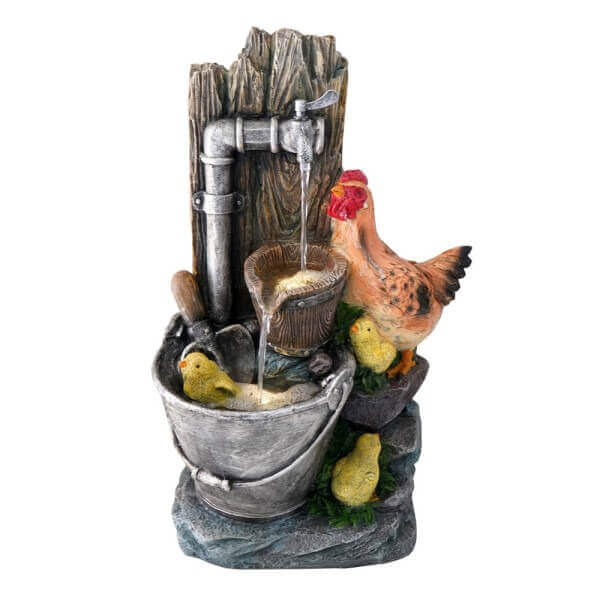 Градински LED фонтан My Garden R2244172XTQ с водна помпа и декоративно LED осветление за градина Градински LED фонтан My Garden R2244172XTQ с водна помпа и декоративно LED осветление за градина