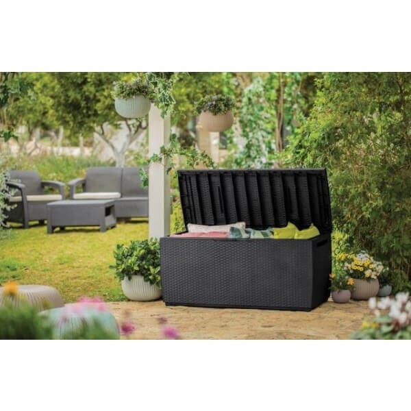 Градински скрин Keter CAPRI, 305 л, черен Градински скрин Keter CAPRI, 305 л, черен