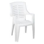 Градински стол Ipae-progarden Talia TAL050BI, Бял, 56 х 61 х 91 см