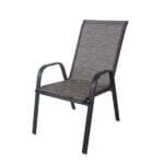 Градински стол My Garden SC-092 метален с текстил 58x65x92 см