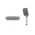 Комплект душ глава и душ слушалка CASCADA Chrome SL-1204HD