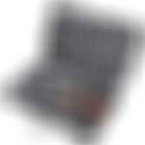 Комплект гедоре TACTIX 1/4", 46 части с тресчотка и куфар за съхранение, инструментален комплект с накрайници и битове