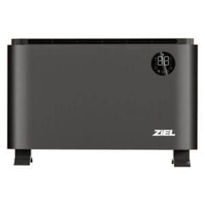 Конвектор Ziel CH-11DB WiFi черен конвектор с дистанционно управление и функция отворен прозорец