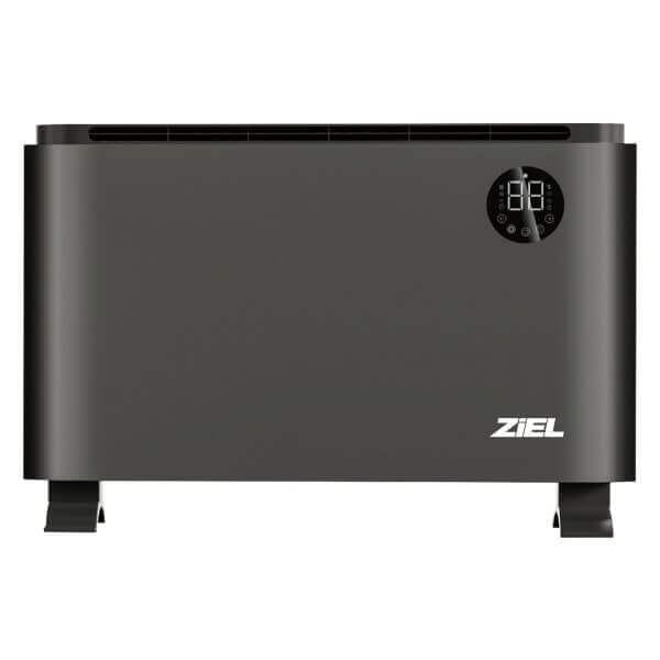 Конвектор Ziel CH-11DB WiFi черен конвектор с дистанционно управление и функция отворен прозорец Конвектор Ziel CH-11DB WiFi черен конвектор с дистанционно управление и функция отворен прозорец