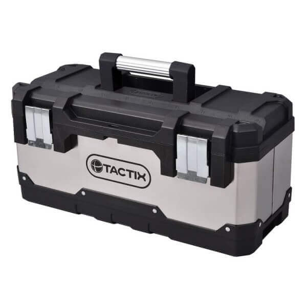 Куфар за инструменти TACTIX, 50x23.3x23.2 см, Черен/Сив Куфар за инструменти TACTIX, 50x23.3x23.2 см, Черен/Сив