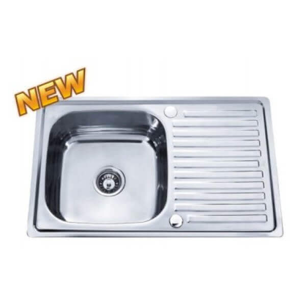 Кухненска мивка Cascada Алпака D8050AFR дясна Кухненска мивка Cascada Алпака D8050AFR дясна