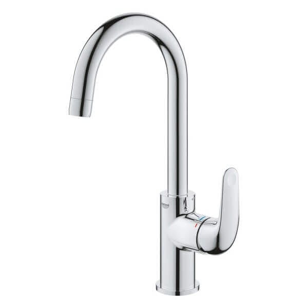 Кухненски смесител GROHE L Swift, Хром, Въртящ се чучур Кухненски смесител GROHE L Swift, Хром, Въртящ се чучур