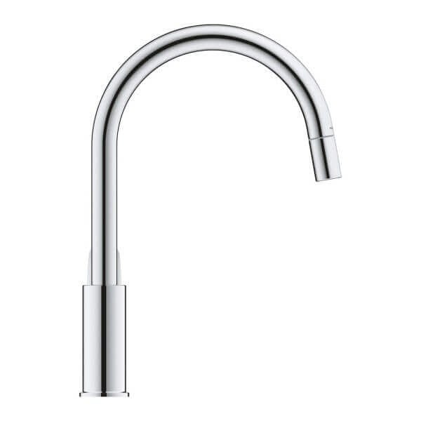 Кухненски смесител GROHE Start Flow OHM C-spout 30569000 с издърпващ се чучур Кухненски смесител GROHE Start Flow OHM C-spout 30569000 с издърпващ се чучур