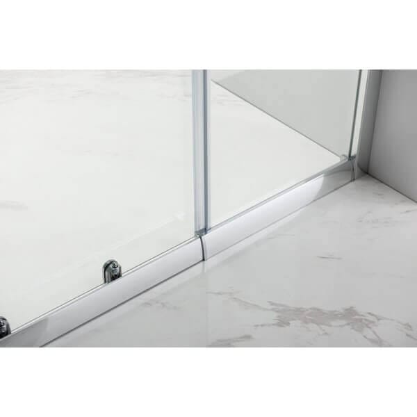 Квадратна душ кабина с плъзгащи врати Cascada, прозрачно стъкло, 80-90x80-90 см Квадратна душ кабина с плъзгащи врати Cascada, прозрачно стъкло, 80-90x80-90 см