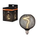 LED лампа димируема OSRAM SPIRAL FILAMENT GLOBE 125, 3.5W, E27, 1800K