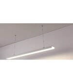 LED Линейно алуминиево тяло Ledmax 50W, 120 см, Бял