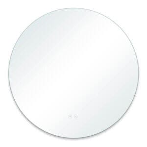 LED огледало Makena LED306-100 с функция против изпотяване, 100x100 см, огледало с LED осветление за баня