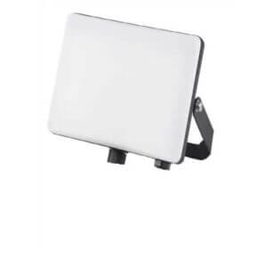 LED прожектор Ledmax 100W с IP65 защита, 6500K бяла светлина, идеален за бърз монтаж навън.