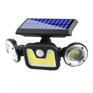 LED соларен прожектор Ledmax 15W - мощно осветление с датчик за движение за външно осветление.