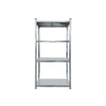 Метален стелаж поцингован с 4 рафта, до 100 кг на рафт, 180x90x40 см