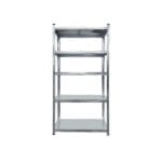Метален стелаж поцинкован с 5 рафта, до 100 кг на рафт, 180x90x40 см
