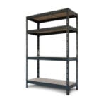 Метален стелаж с 4 рафта Ar shelving RIVET250, до 250 кг на рафт, 180x120x45 см
