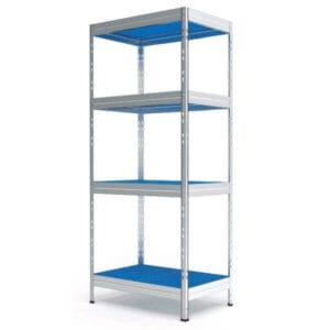 Метален стелаж Ar shelving HORECA175 с 4 рафта за съхранение на храни и напитки, 175 кг товароносимост.