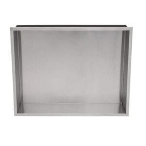 Неръждаема ниша Cascada Chrome, 300x300x10 мм от хромирана неръждаема стомана, стилна и устойчива